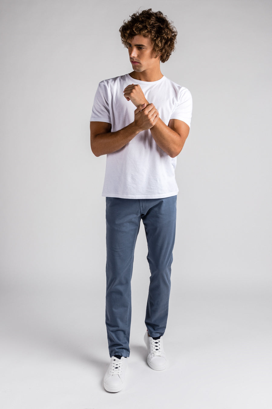 Chino Slim Formentera (Azul lavado)