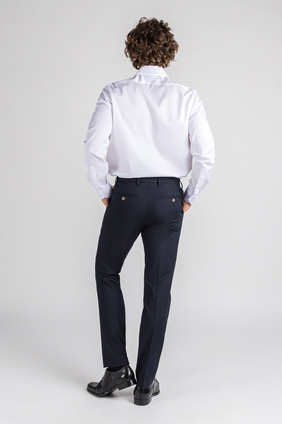 Pantalón de vestir 007 (Azul Marino)