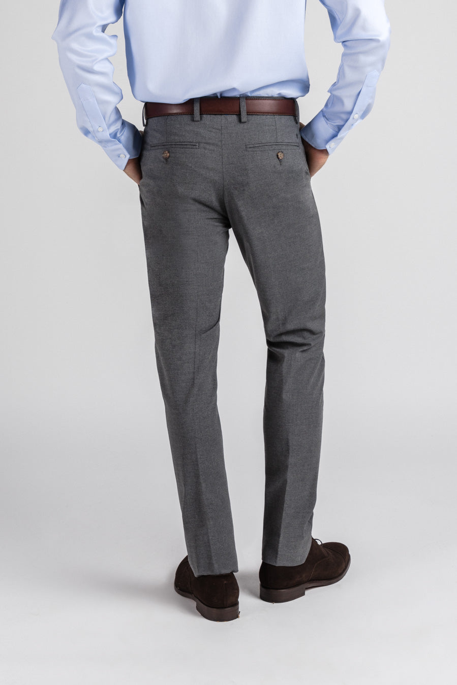 Pantalón de vestir 007 (Gris Medio)