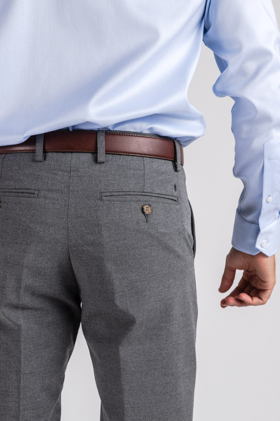 Pantalón de vestir 007 (Gris Medio)