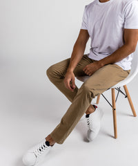 Washed Chino Extra Slim Serengeti